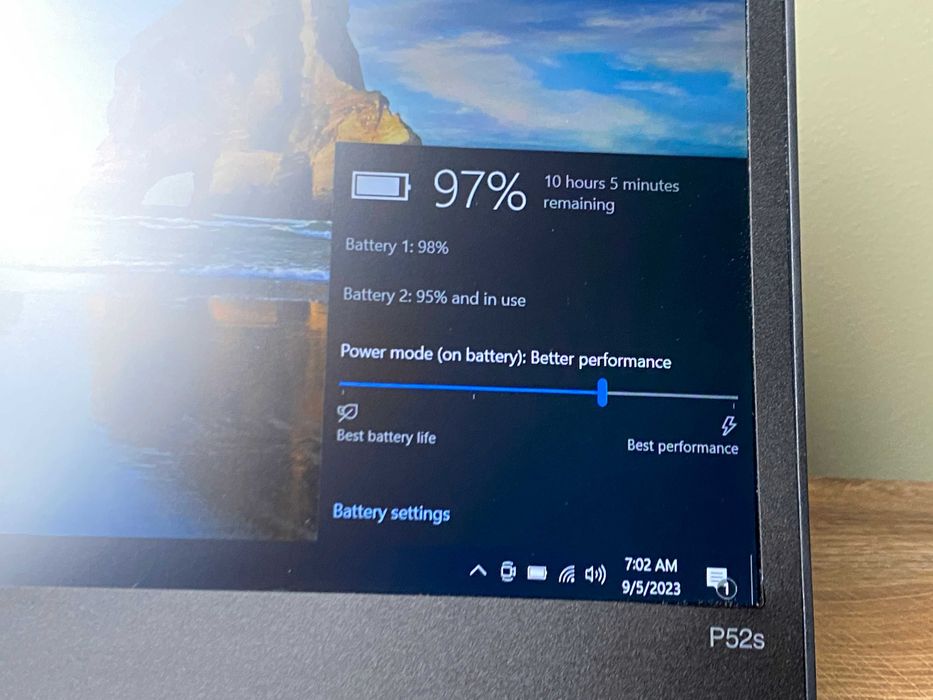 Лаптоп Lenovo Thinkpad P52s  15,6"/i5-8350U/8GB/256GB NVMe/QUADRO P500