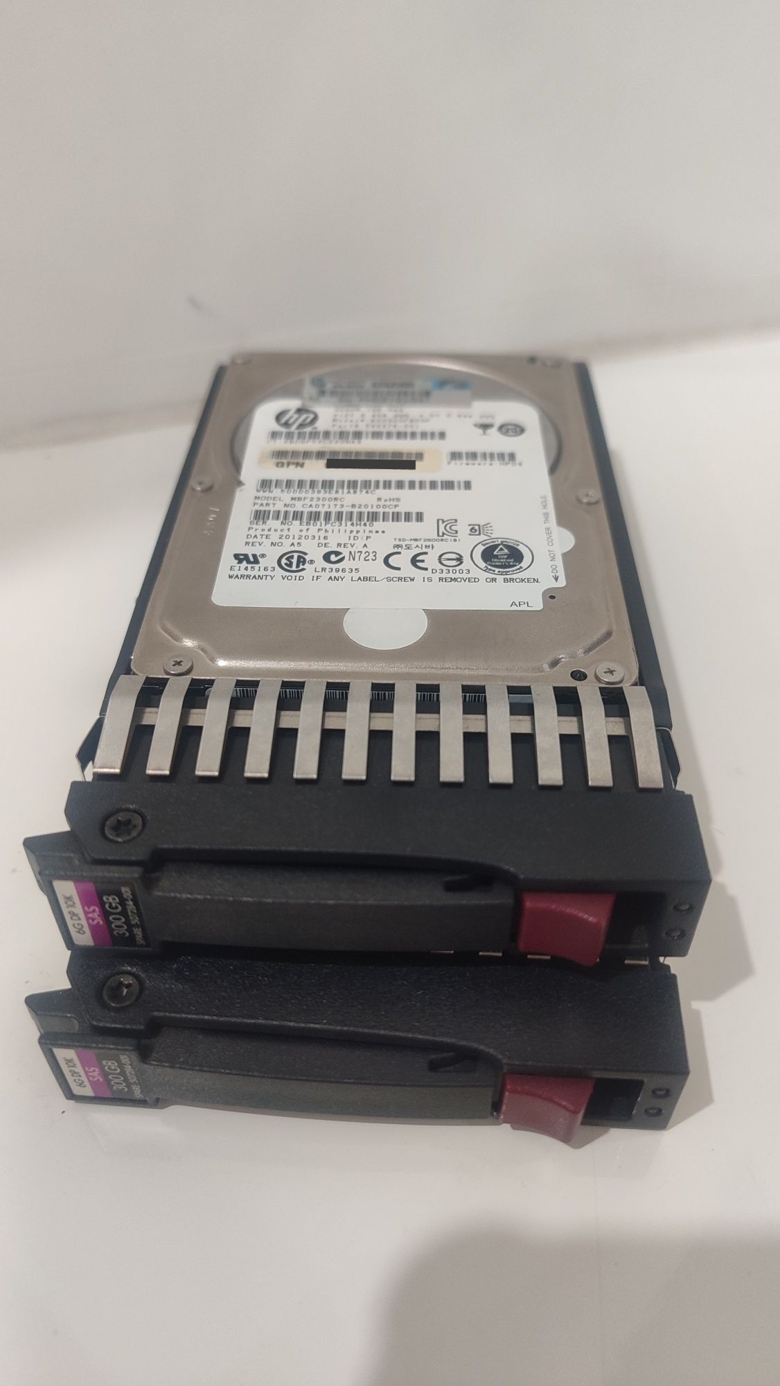 SSD HP 300GB 10K SAS (EG0300FBDSP) –, серверный диск