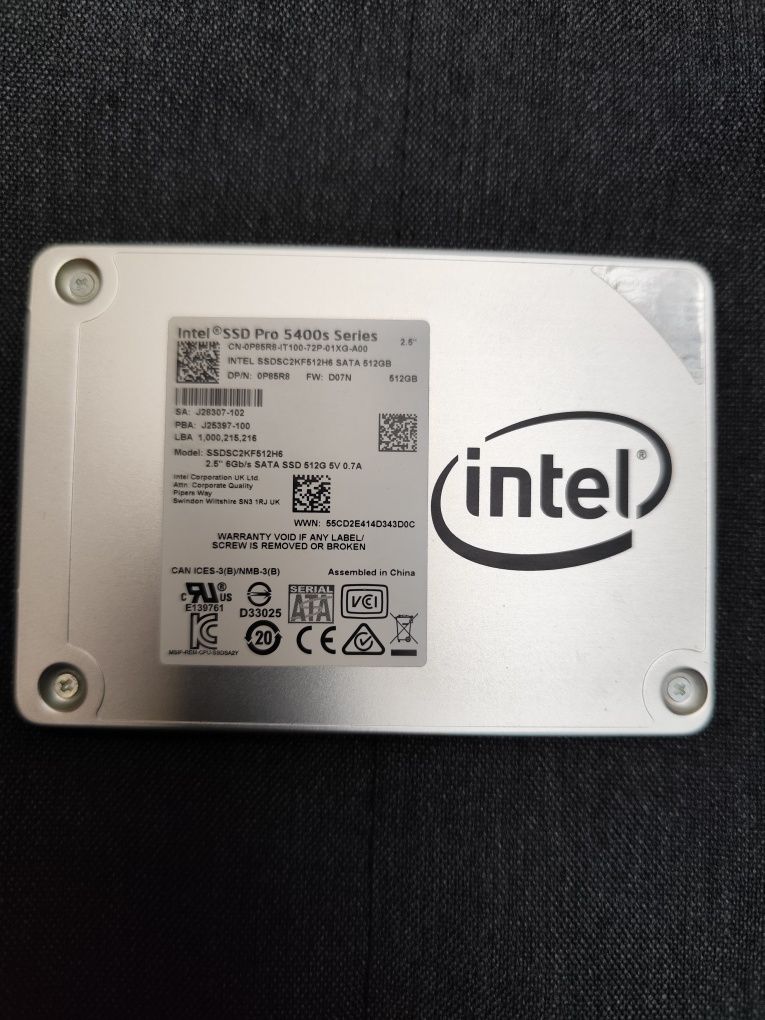 Solid State Drive SSD 512 GB