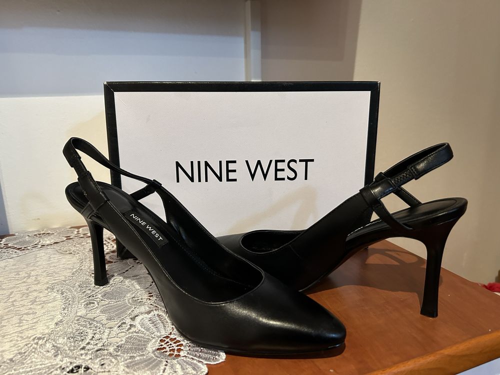 Pantofi decupati super eleganti Nine West, piele naturala moale