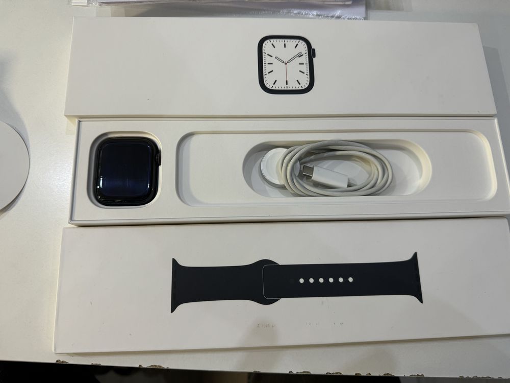 Apple Watch 7 45 MM Cellulare/Gps Black