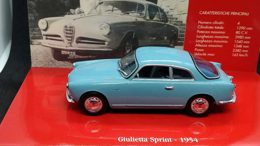 Macheta Alfa Romeo Giulietta Sprint 1954 Minichamps 1:43