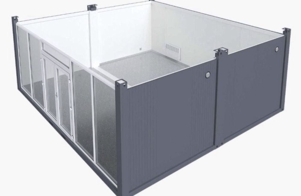 Confectionam containere modulare birou vitrina