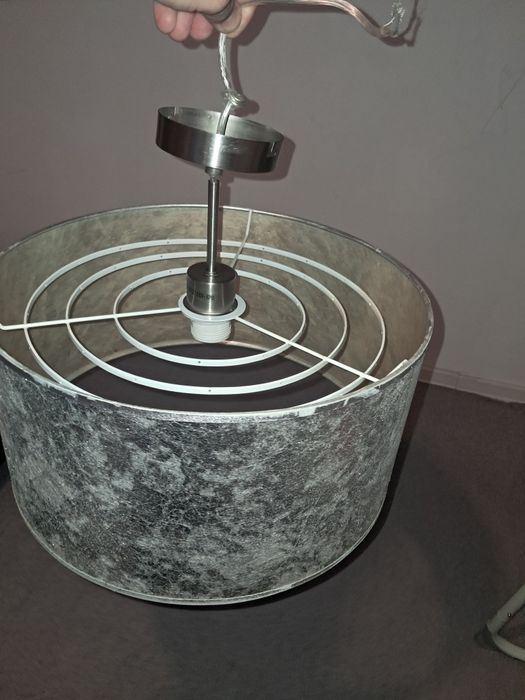 Lustra Globo argintie 40 cm