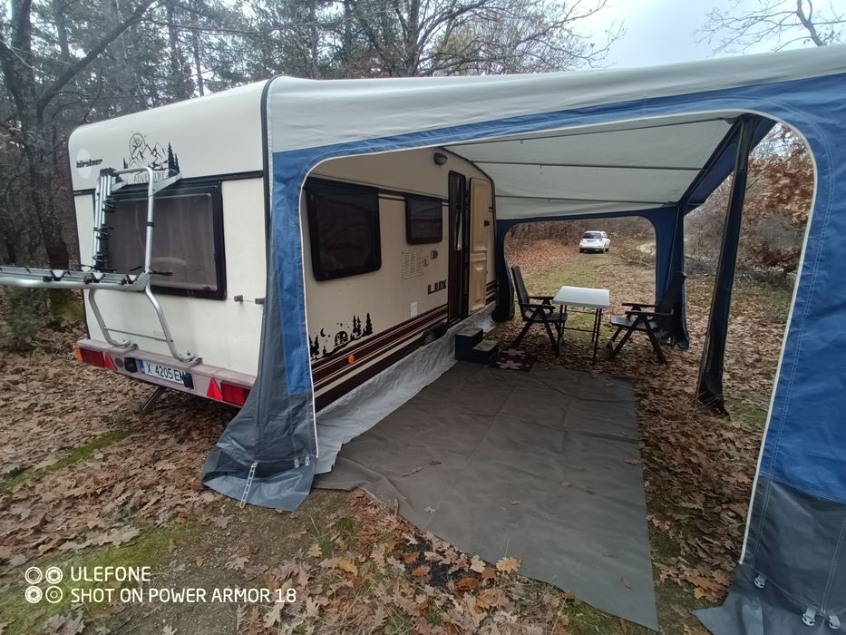 Каравана Burstner Lux. 1987г    761кг