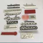Embleme /logo difuzoare JBL, HERTZ, DYNAUDIO, etc