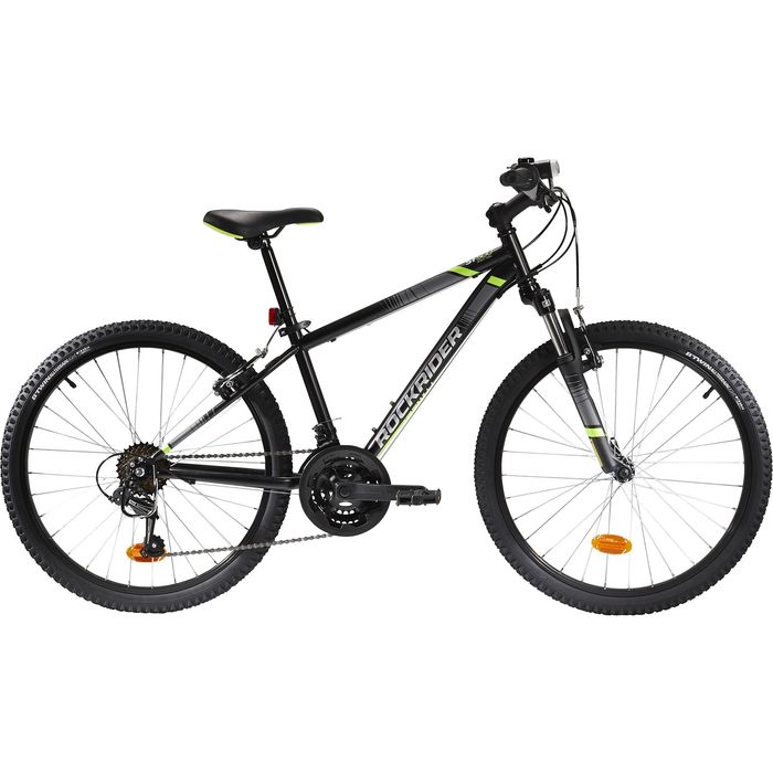 Bicicletă Mtb Rockrider St500 24" Negru - produs resigilat Decathlon