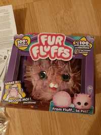 Pisica interactiva Fur Fluffs cu functii, sunete