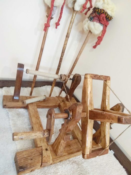 Автентичен чекрък, хурки