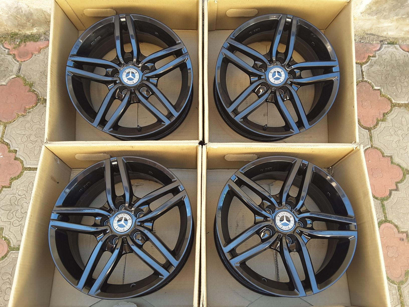 jante aliaj 16; 5x112; Mercedes E class w211, w212, C class w203, CLK