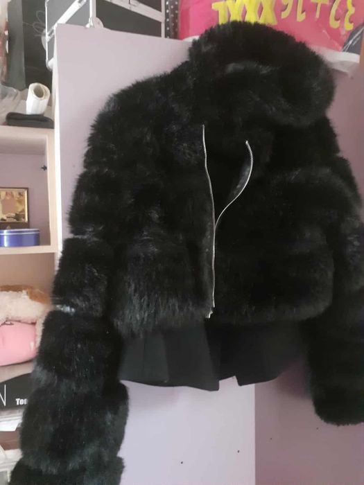 Палто от естествен косъм