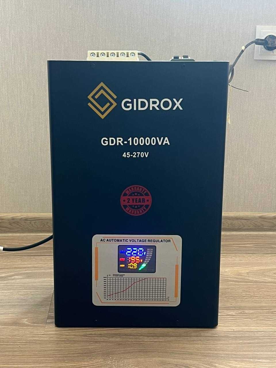 стабилизатор 15 киловатт 45 дан котаради  GIDROX