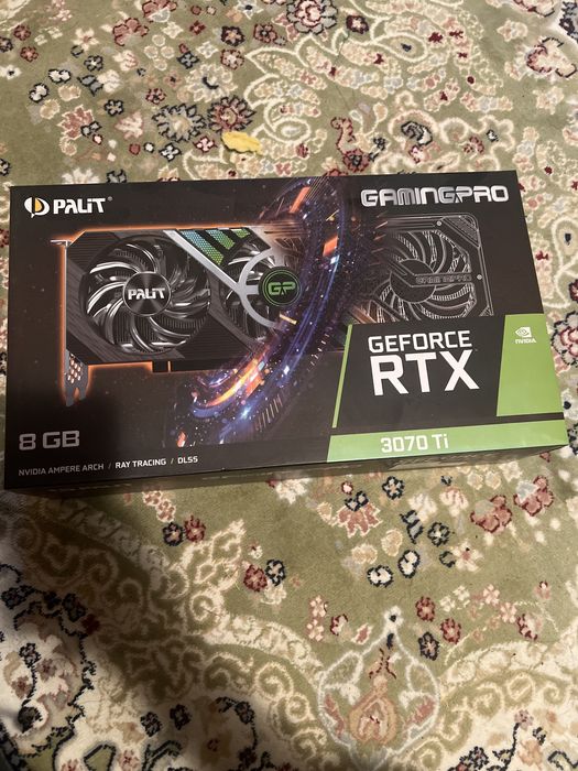 Видеокарта 3070ti Palit gamingpro