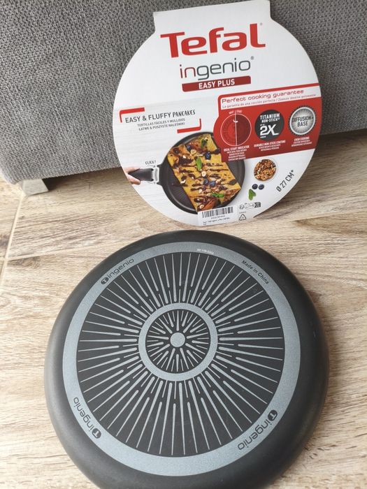 Tefal Ingenio Easy Plus L1461004 – Tigaie pentru clătite 27 cm, Non-St