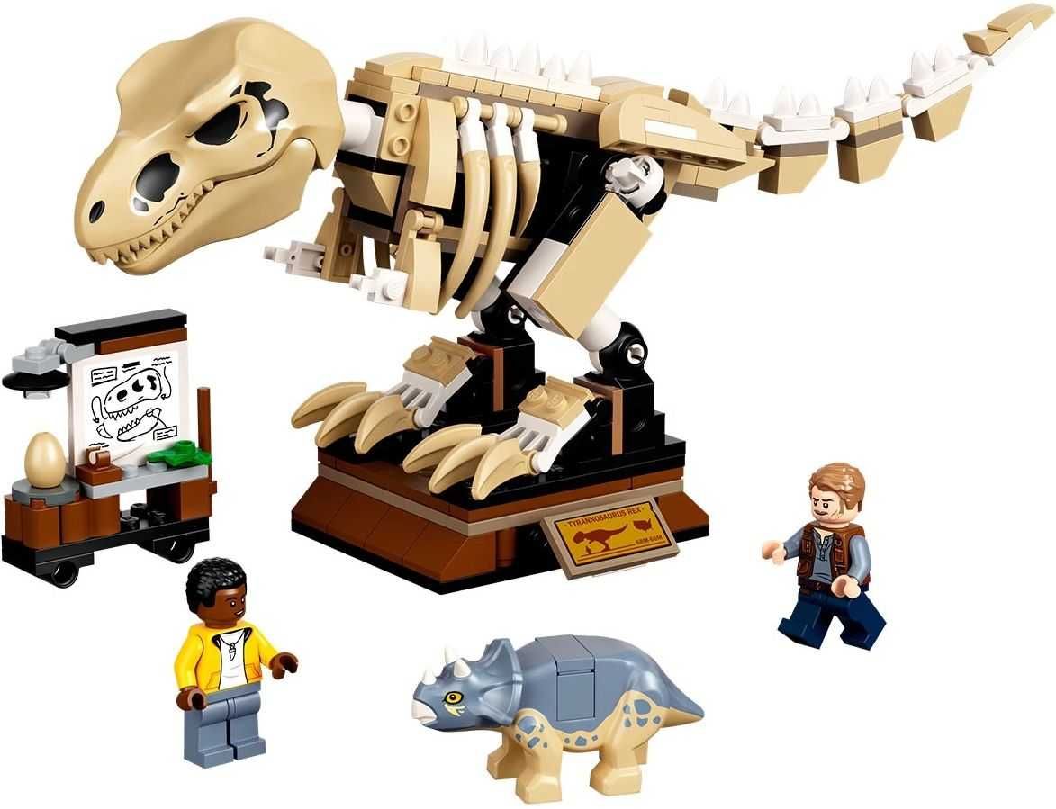 НОВО LEGO Jurassic World - Изложба на вкаменен Трекс (76940)