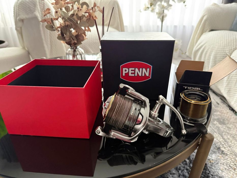 Mulineta PENN TIDAL long cast 7000+ tambur rezerva