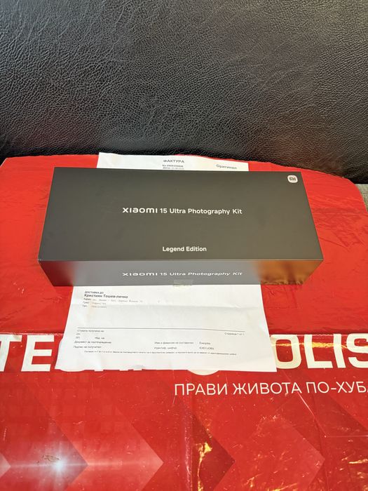 ***КАТО НОВ Xiaomi 15 Ultra Photography Kit Гаранция Technopolis 2г.