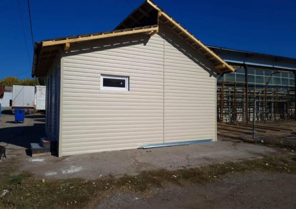 Casa modulara din panouri sandwich Kit casuța din metal