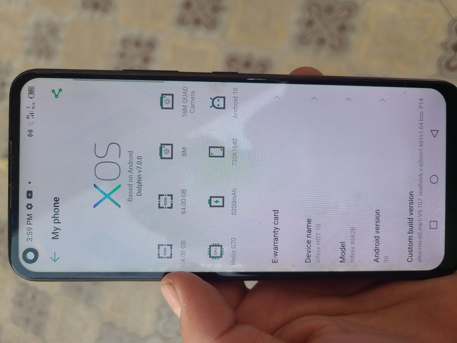 Infinix hot 10 [64gb]