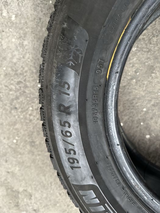Anvelope 195/65 R15 MICHELIN iarnă ( m+s )