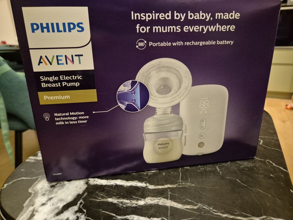 Единична електрическа помпа Philips Avent - Natural Motion Premium