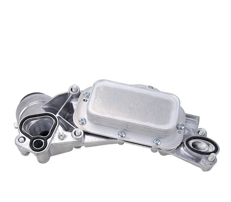 Маслен охладител луминиев комплект с маслен филтър за Opel