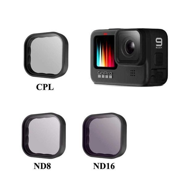Комплект филтри CPL, ND8, ND16 за GoPro Hero 9/10/11/12/13 Black