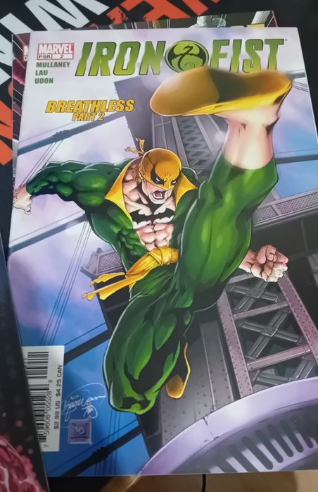 Комикси Marvel Iron fist: Breathless vol.1,2,3