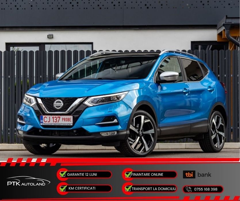 Nissan Qashqai 1.6 dCi / Tekna+ / 2018 / Euro6 / Garantie / Rate