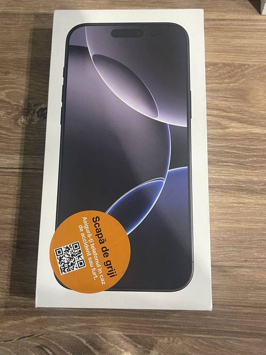 Iphone 16 pro max,256 gb, sigilat!