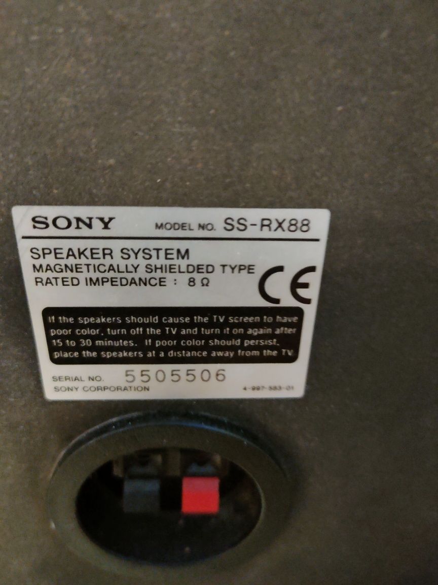 Тонколони Sony Rx88