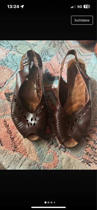 Sandale dama din piele