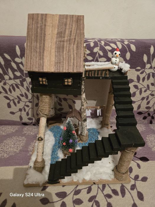 Зимния поделка для конкурсов в школах и дет.садов