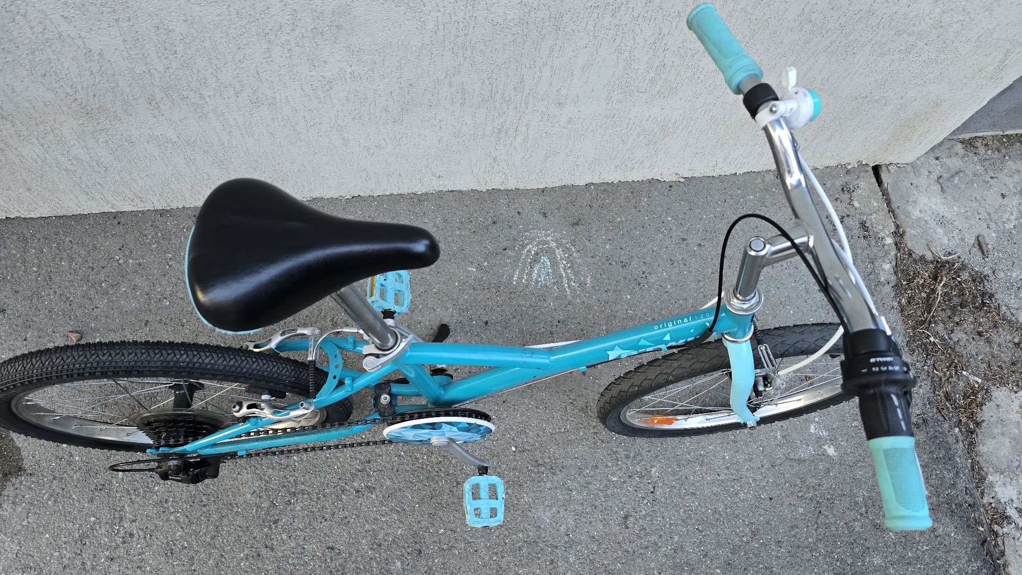 Bicicleta fetite B-Twin 20 inch