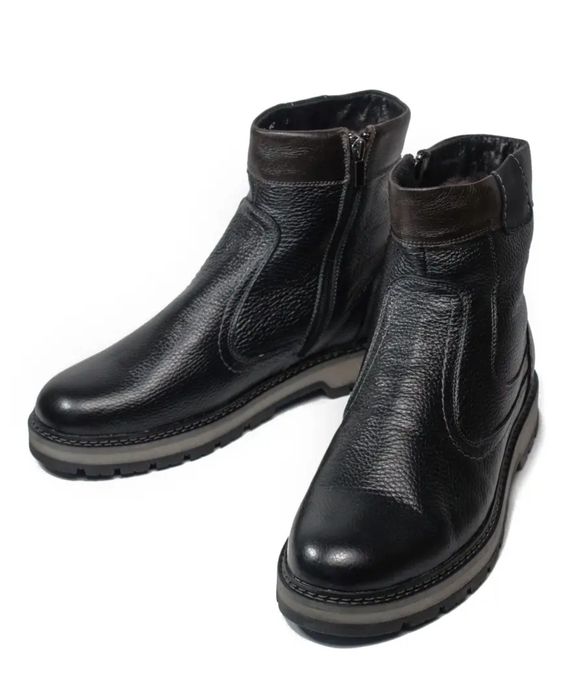 Новые Сапоги кожаные натуральные зимние мужские 44р