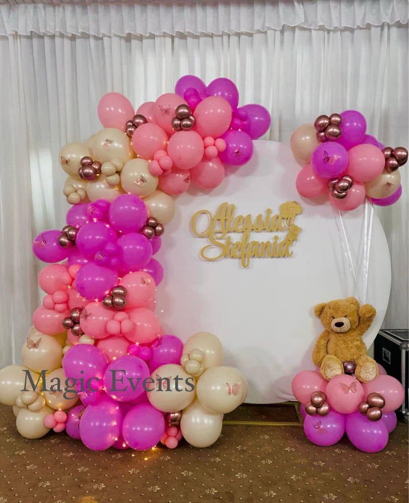 Tematica, Aranjamente Florale,Decor baloane,Fum greu,Artificii