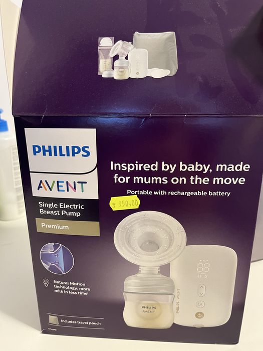 Pompa de san Philips Avent Premium reincarcabila