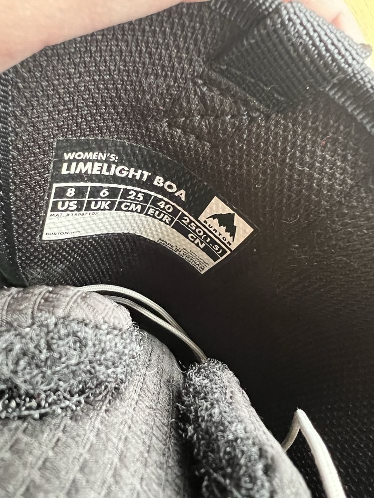 Boots snowboard femei Burton Limelight Boa masura 40