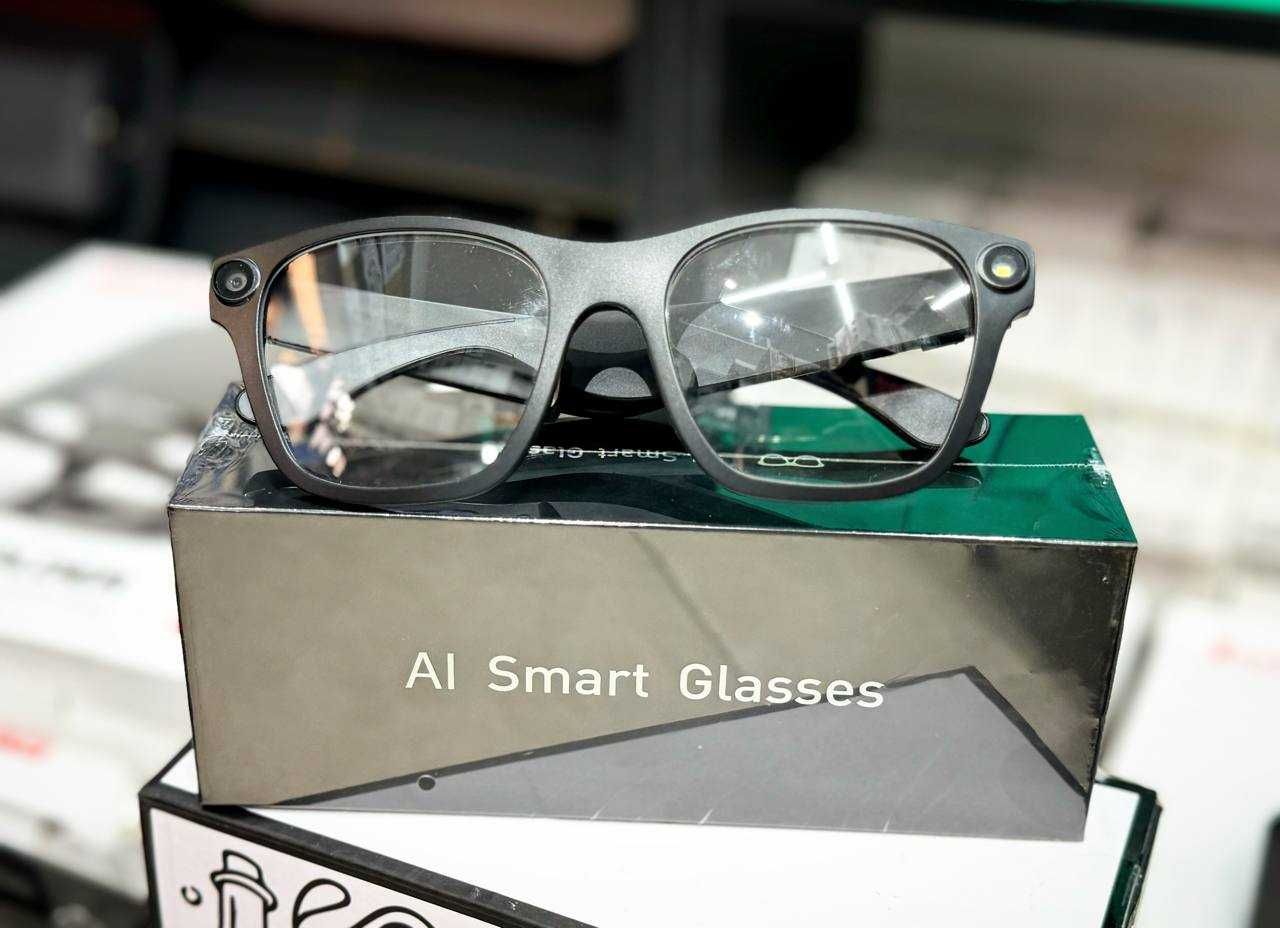 AI Smart Glasses — Kamera, Diktofon Ovozli Boshqaruvli Aqlli Ko‘zoynak