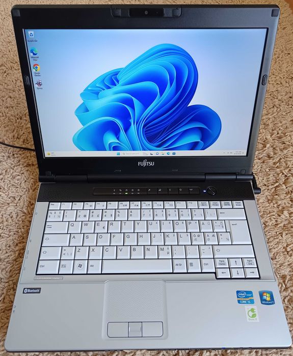 Laptop Fujitsu Lifebook S751 display 15'' Intel I5 2450m Ram 4G DDR3