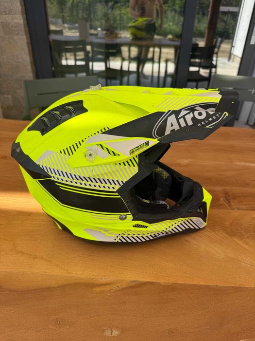 Casca Aviator 3 Fluo Yellow Matt