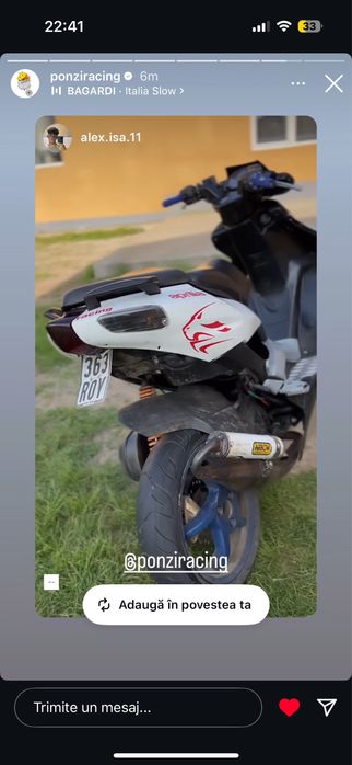 Aprilia SR Factory 70cc DR Evo cu acte