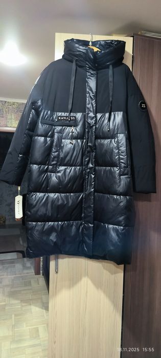 Продам куртку зима . Новая размер 58, не маломерит.