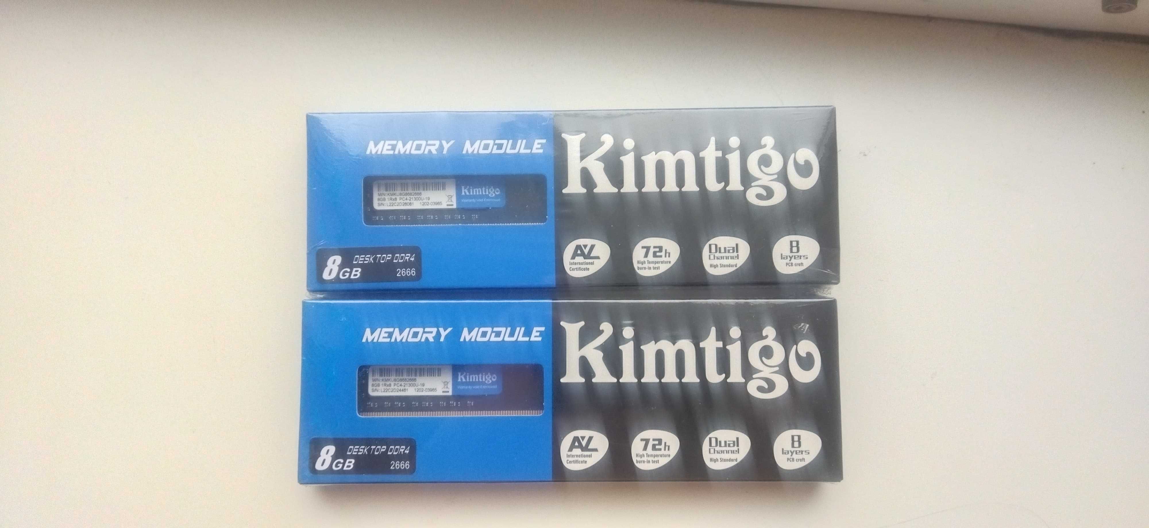Продам новую оперативную память ddr4 8гб частота 2666