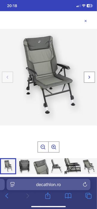 Vand scaun pescar camping