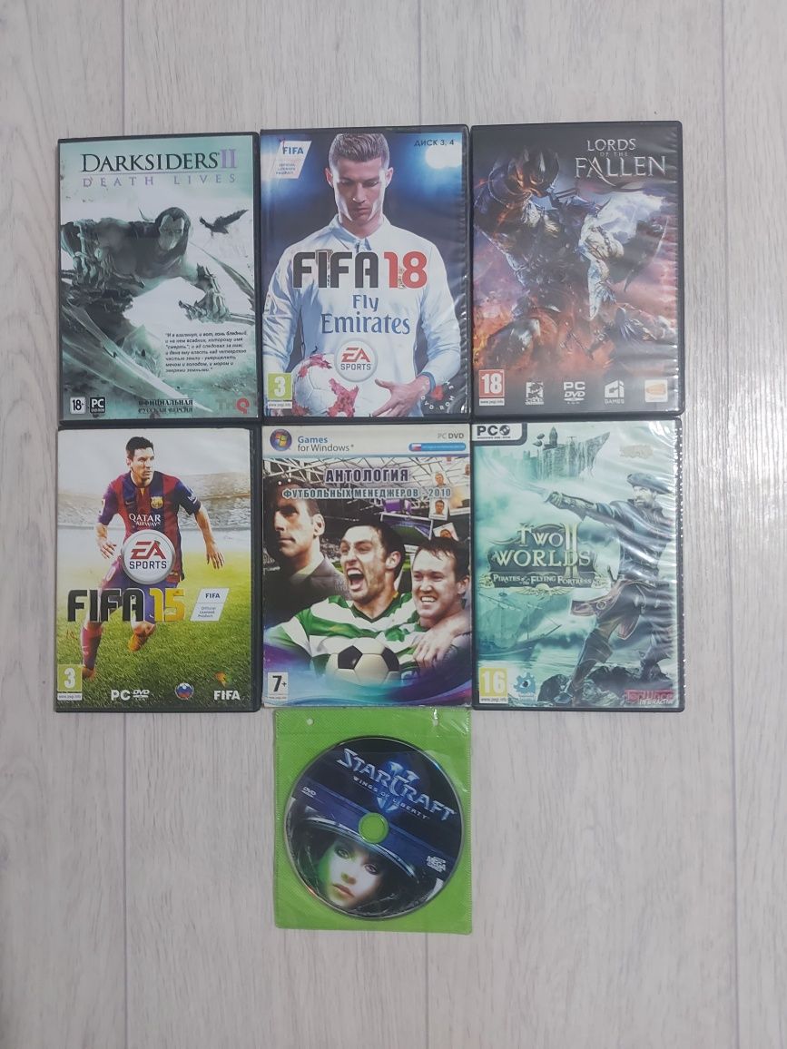 Диски игр для пк