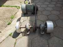 Ax belt grinder plus motor