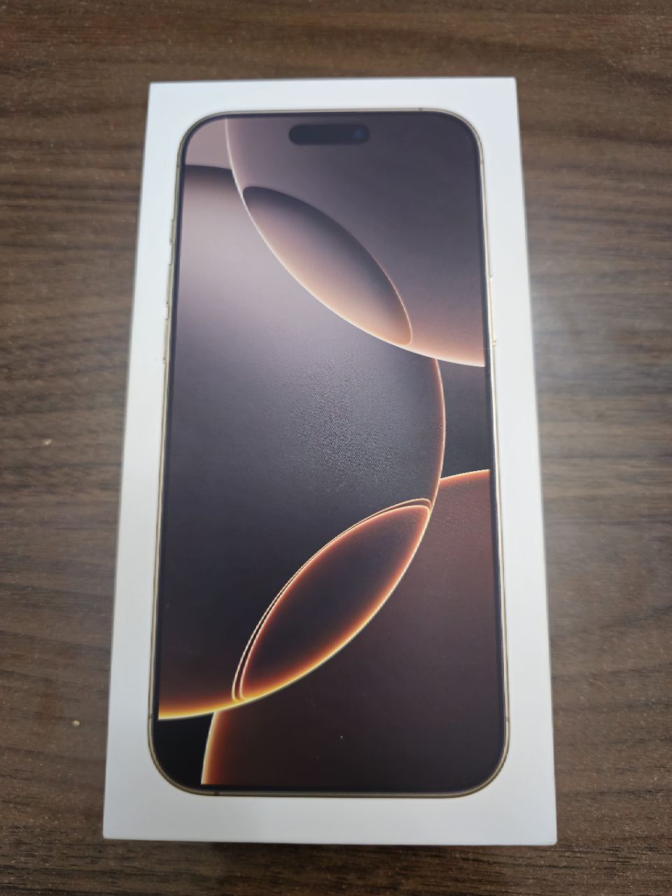 iPhone16proMax desert titanium 256gb