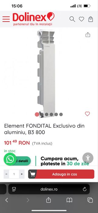 30 elementi Fondital 800
