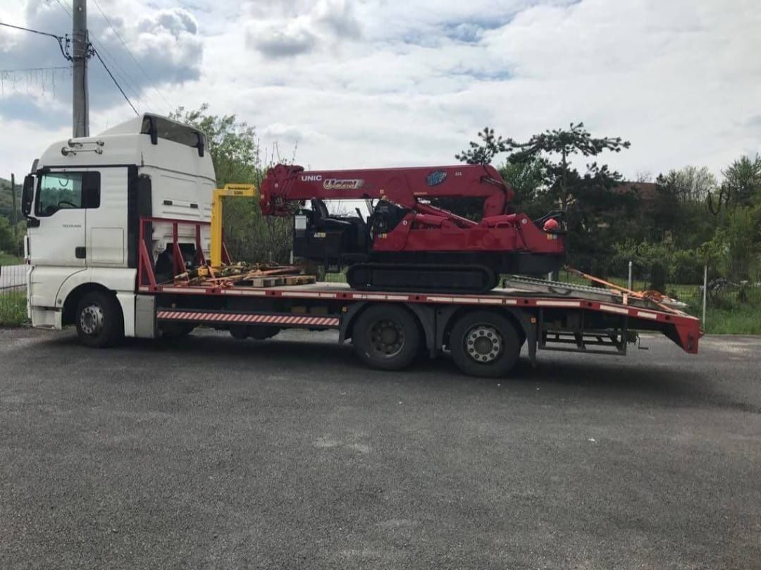 Tractari auto Transport utilaje
